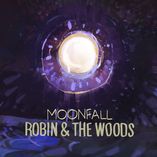 Cover album moonfall Robin & The Woods 1